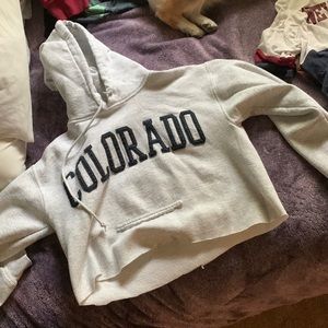 Colorado hoodie cropped
